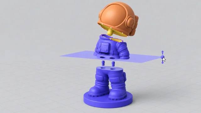 Розрізати модель на частини — приклад 3D-моделі для друку